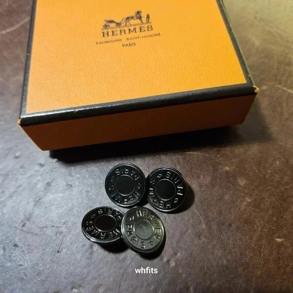 Hermes Chain Cufflinks - Picture 1 of 4